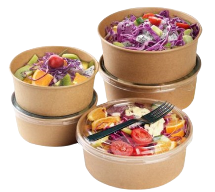 Bowls kraft y contenedor 26 y 32 oz kraft bowls kraft